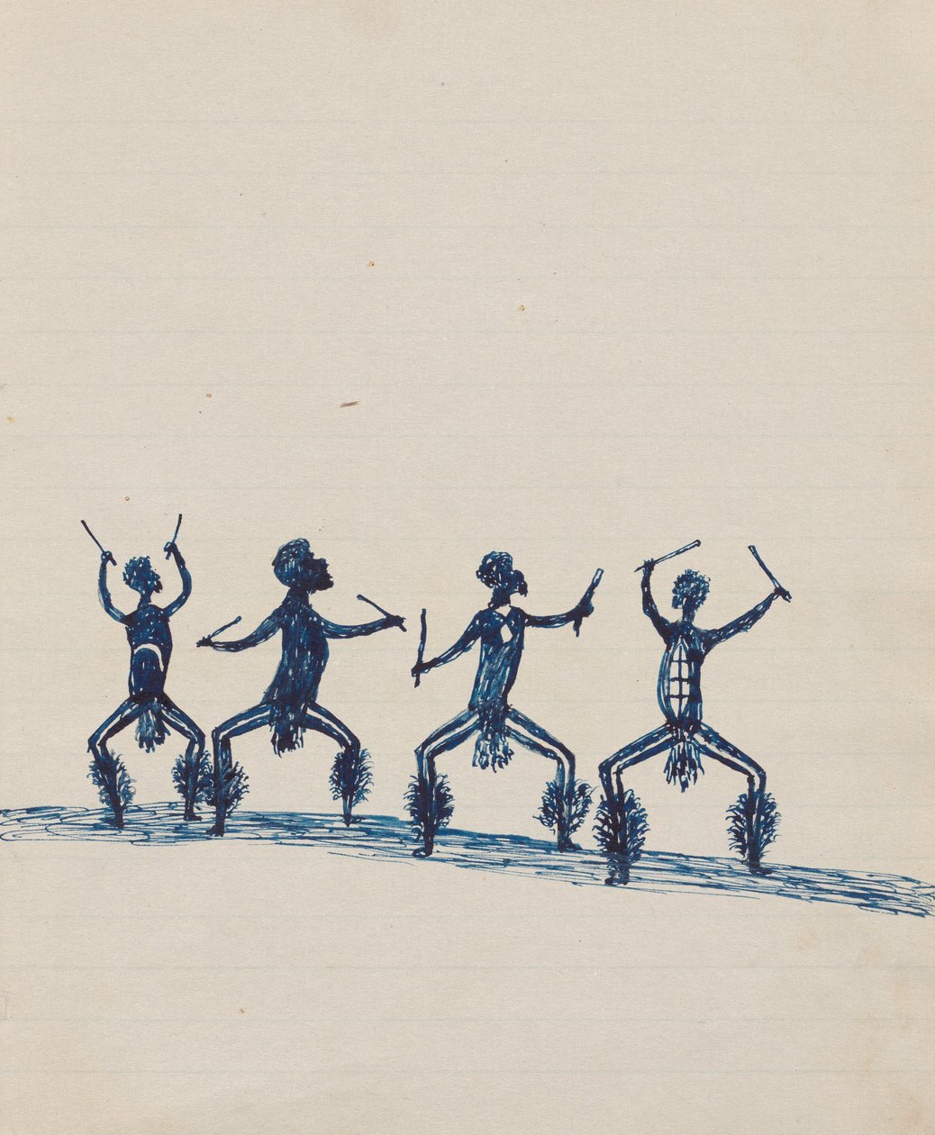 Kwat Kwat -ihmiset - (Corroboree) Luonnoskirja lähinnä aboriginaalien ja valkoisten toiminnasta tekijältä Tommy McRae