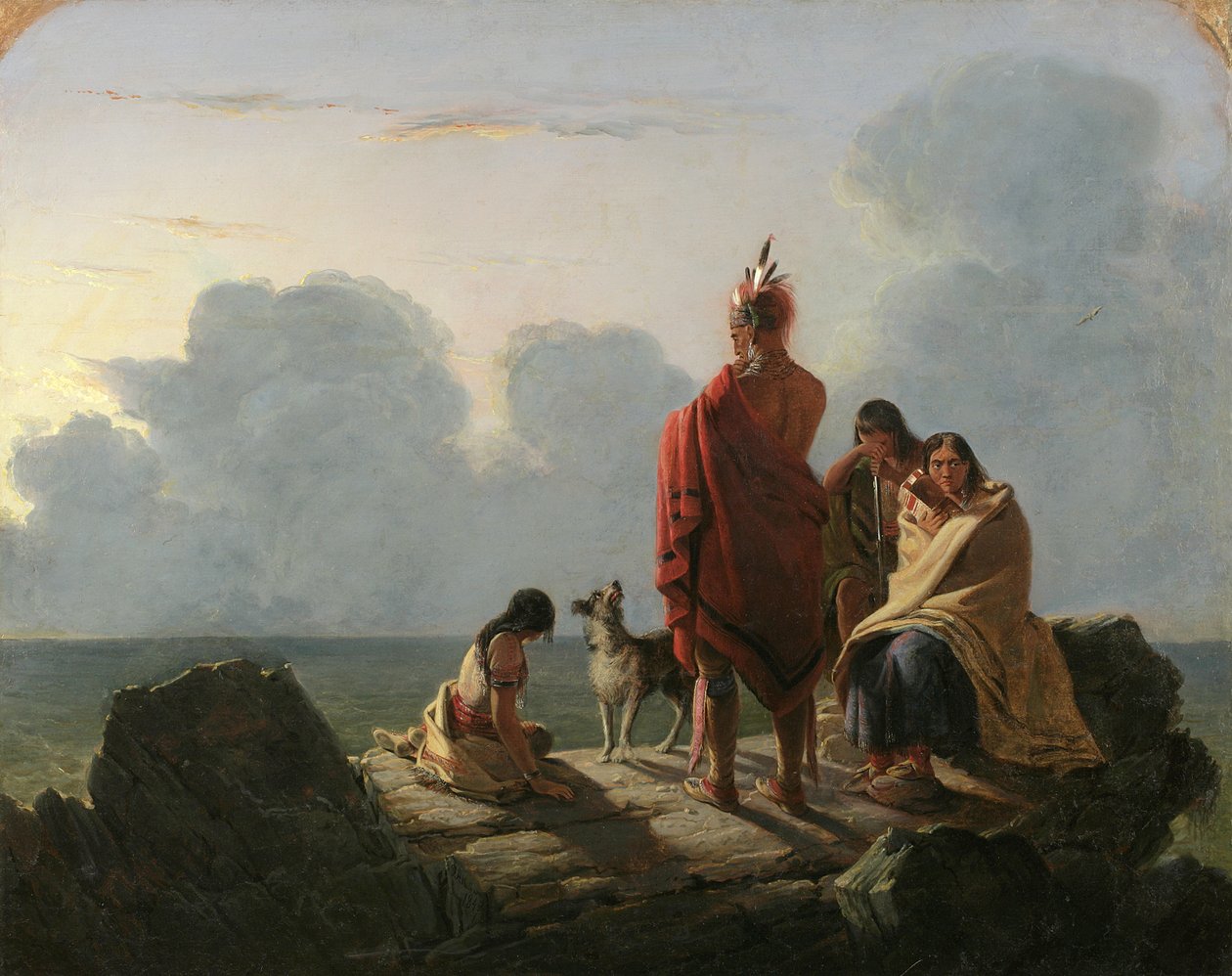 Kilpailun viimeinen, 1847 tekijältä Tompkins Harrison Matteson