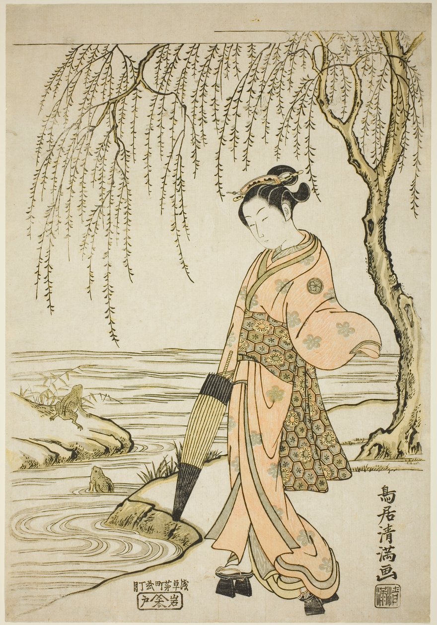  tekijältä Torii Kiyomitsu I