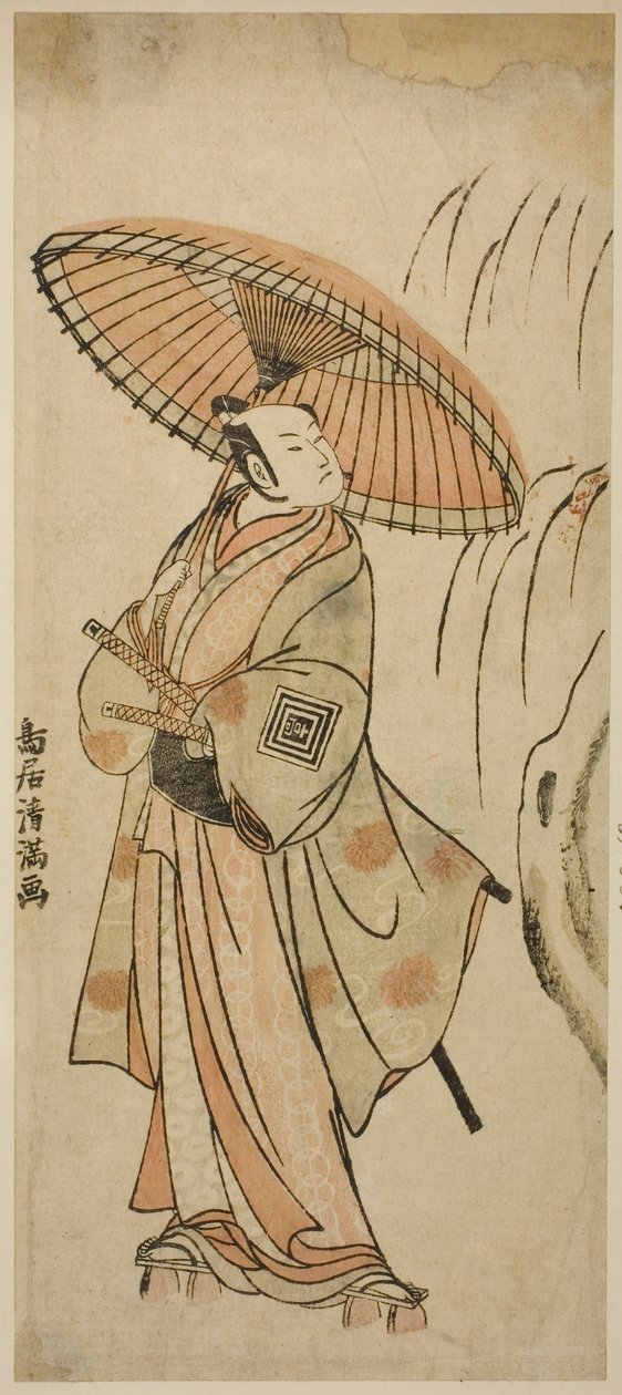 Näyttelijä Ichikawa Komazo II tekijältä Torii Kiyomitsu I