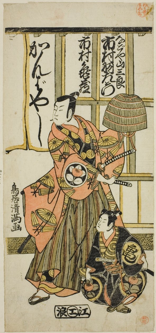  tekijältä Torii Kiyomitsu I