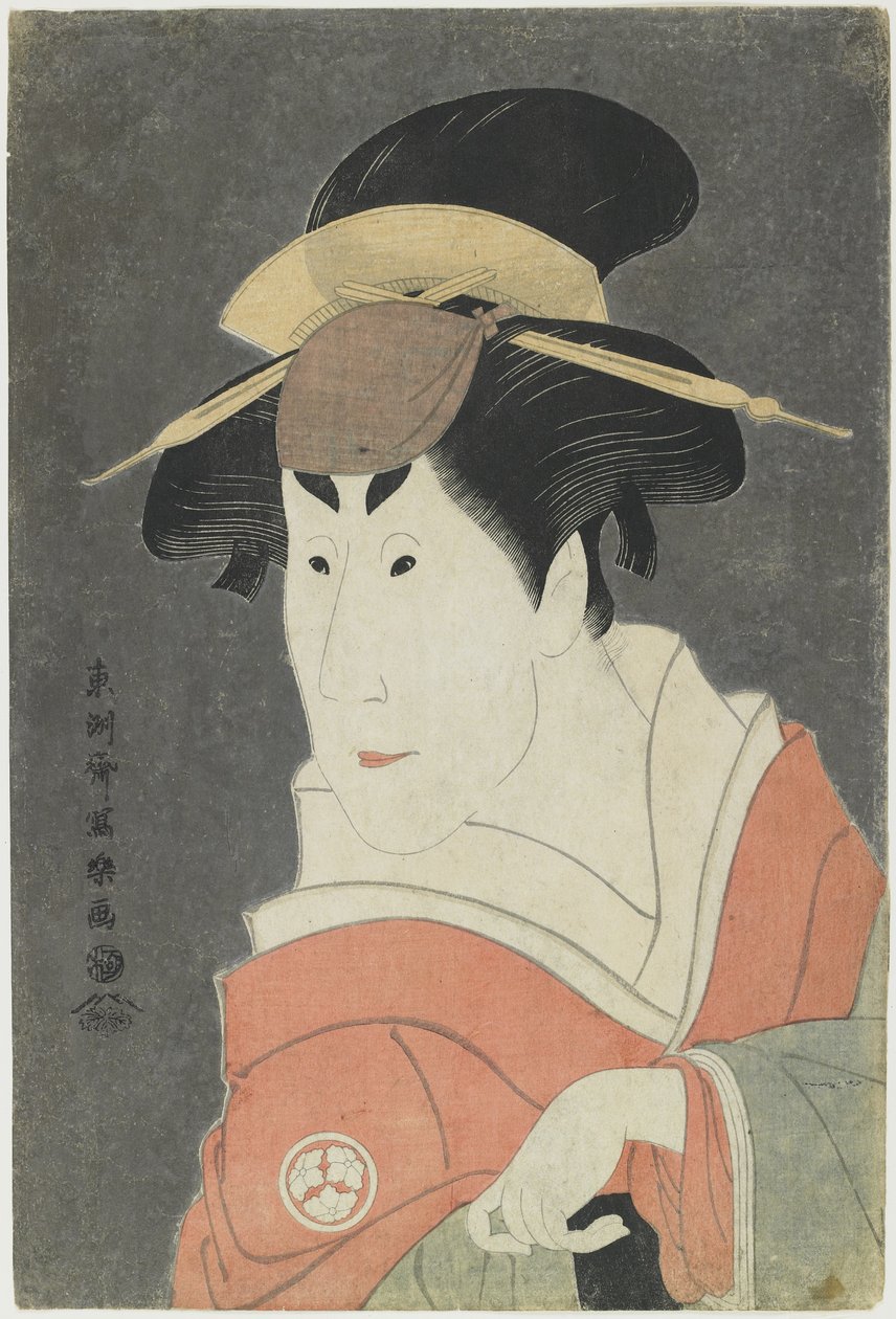 Osagawa Tsuneyo II naisroolissa, 1794 tekijältä Toshusai Sharaku