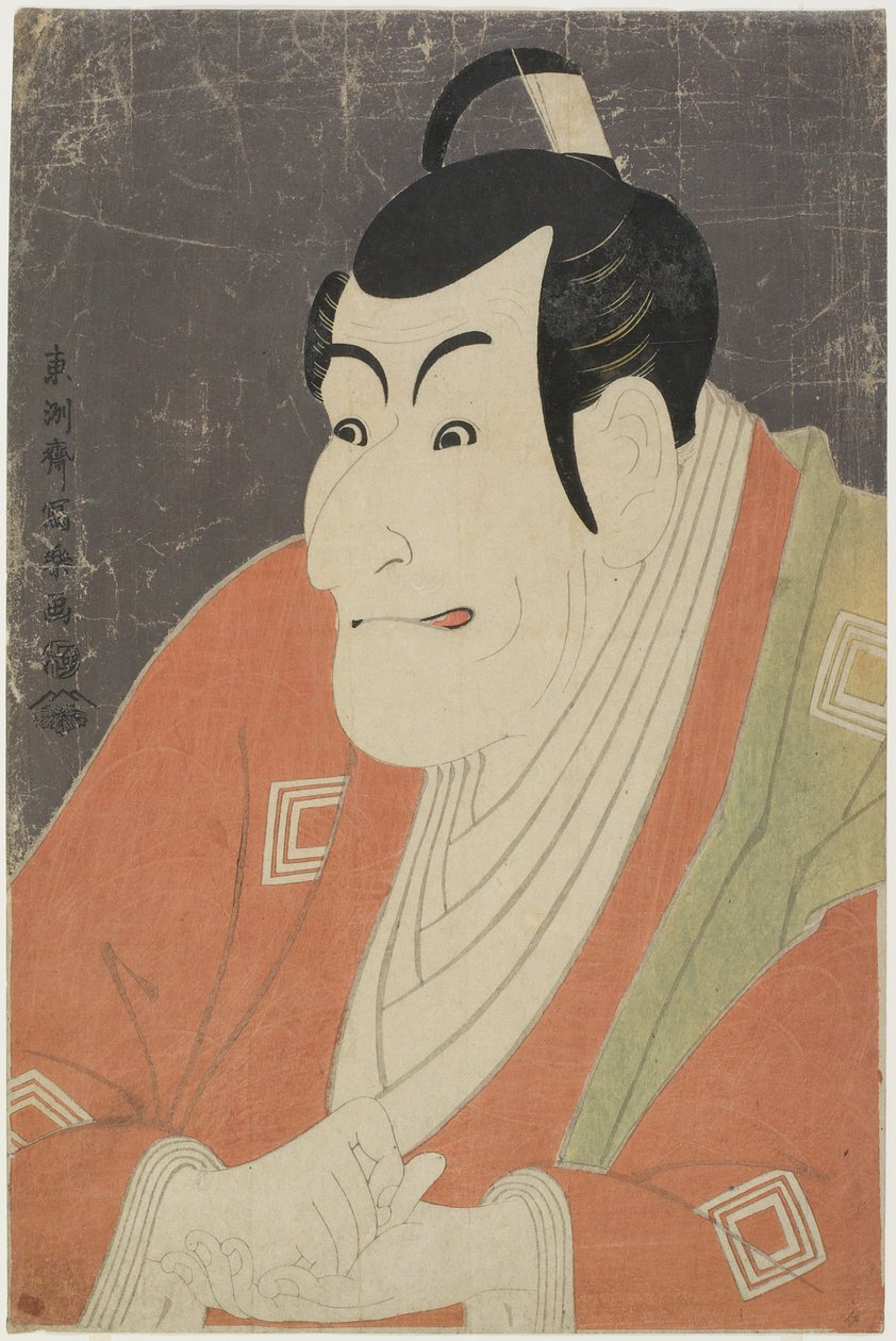 Ichikawa Shrimp _ Kuten Takemura Sadanoshin, toukokuu 1794 tekijältä Toshusai Sharaku