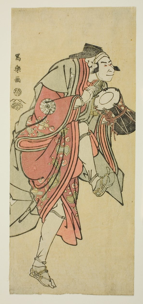 Nakamura Nakasato Ii tee road f Aramaki Mishiro Kanetora Ji s Gu Ise d As Matsuri Waka tekijältä Toshusai Sharaku
