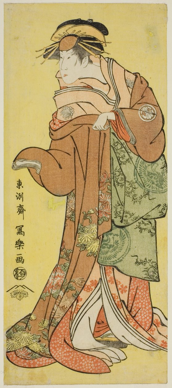 Segawa Kiku no Onna tekijältä Toshusai Sharaku
