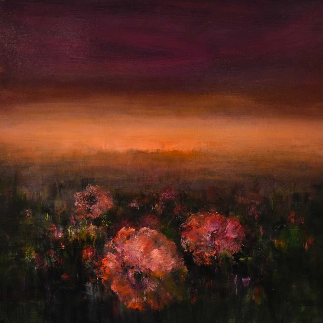 Eventide 1, 2017 (öljyä kankaalle) tekijältä Tracy Lambros