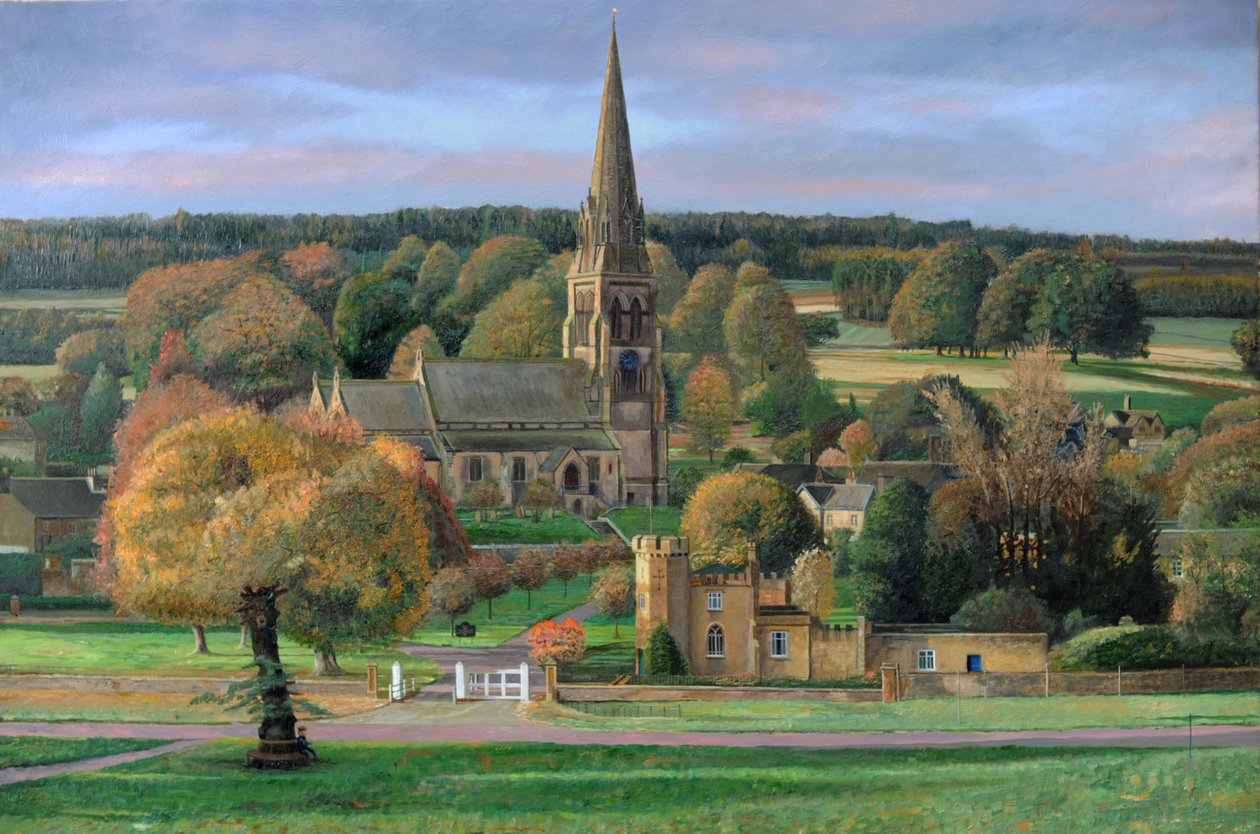 Edensor, Chatsworth Park, Derbyshire, 2009 tekijältä Trevor Neal
