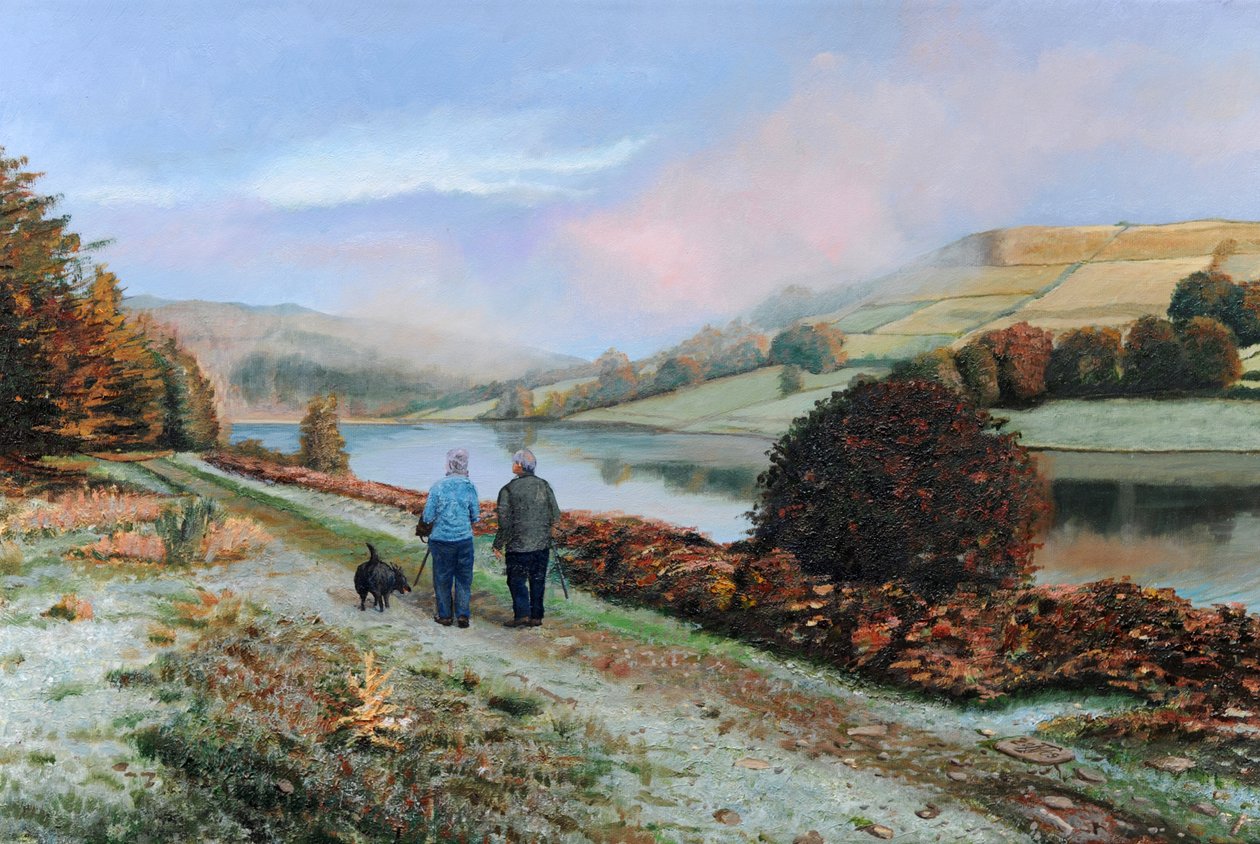 Ladybower Reservoir, Derbyshire, 2009 tekijältä Trevor Neal
