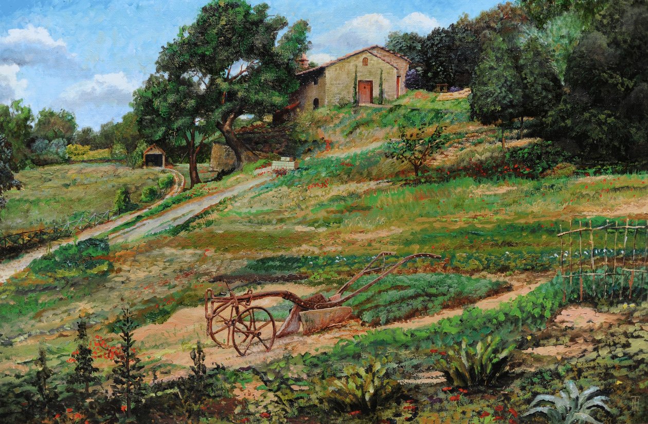Plough, Cortona, 1999 tekijältä Trevor Neal