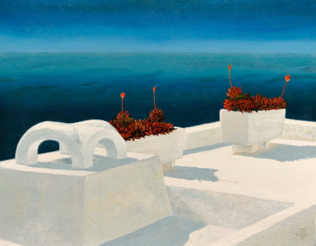 Santorini 5, 2010 tekijältä Trevor Neal