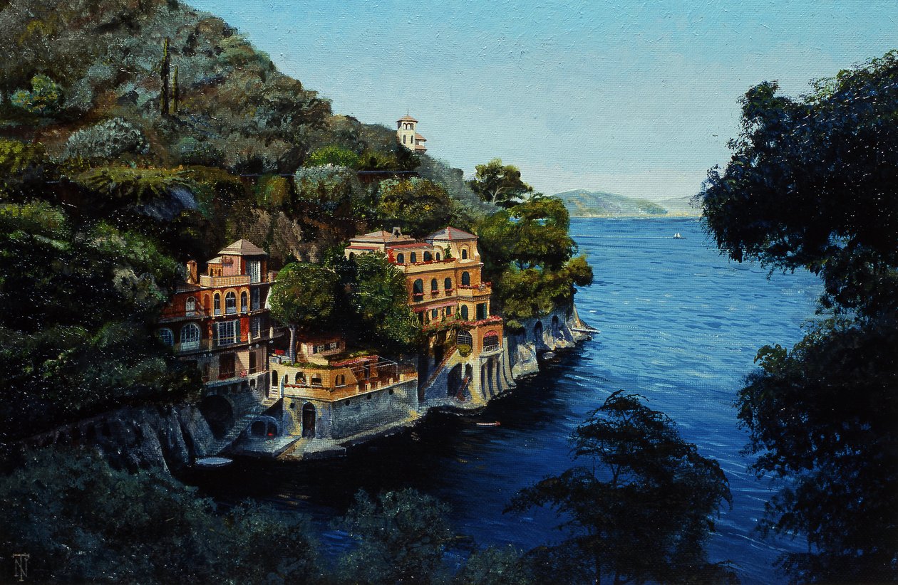 Villa, Portofino, Hotel Picolosta, Liguriasta, 1998 tekijältä Trevor Neal