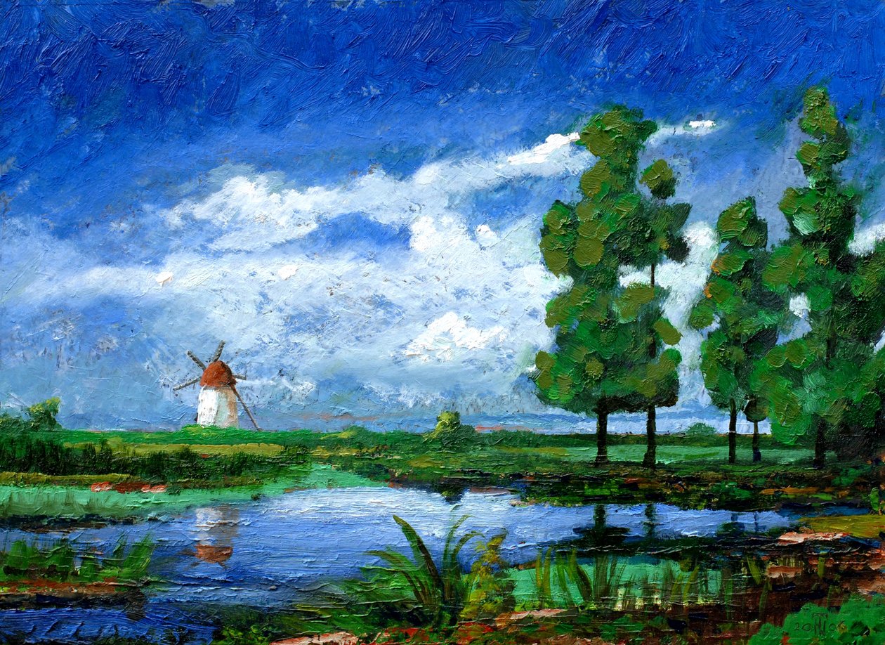 Tuulimylly, Hollanti, 2006 tekijältä Trevor Neal