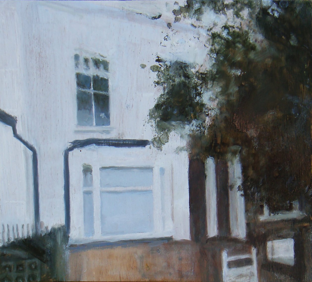Paikka elää 12, 2011 (öljy vanerille) tekijältä Trevor Burgess