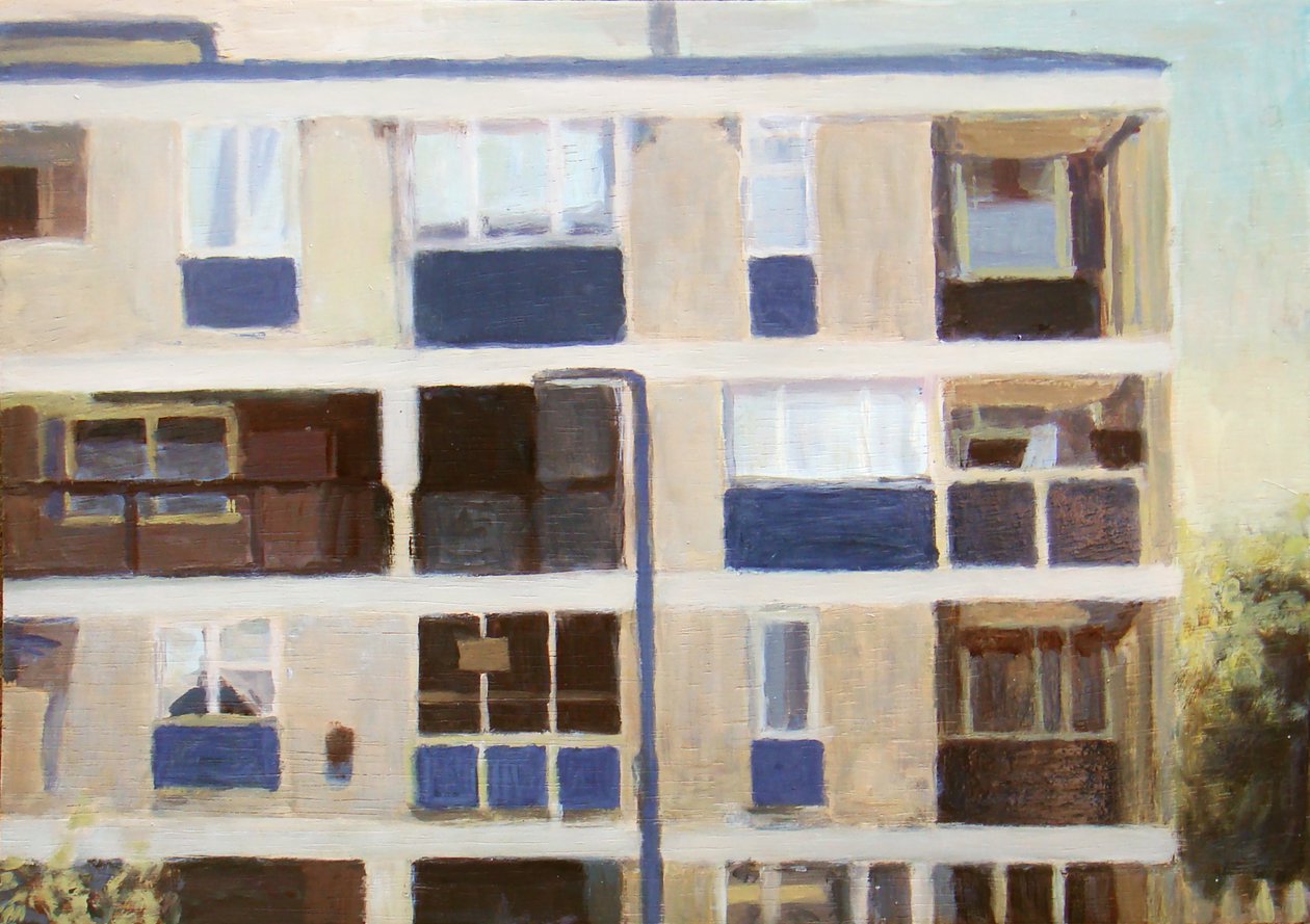Paikka elää 16, 2011 (öljy vanerille) tekijältä Trevor Burgess