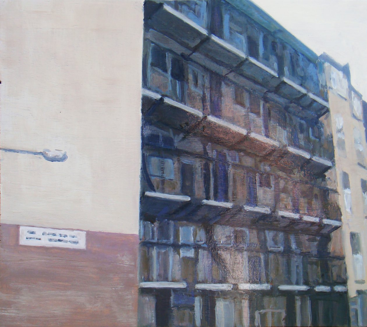 Paikka elää 20, 2011 (öljy vanerille) tekijältä Trevor Burgess