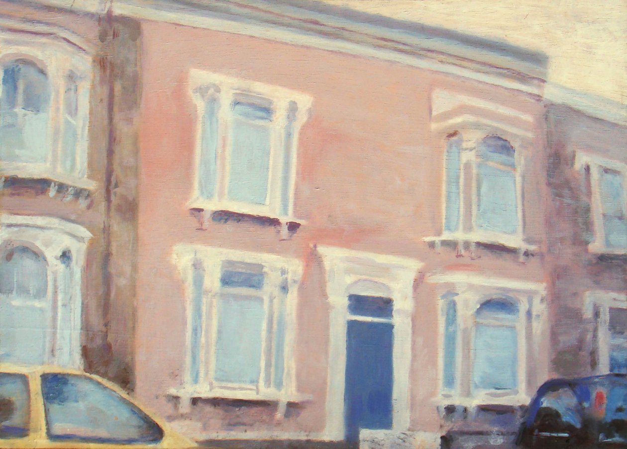 Paikka elää 23, 2012 (öljy vanerille) tekijältä Trevor Burgess
