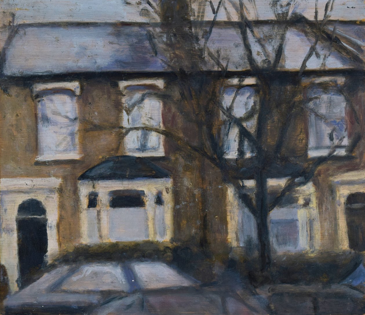 Paikka elää 31, 2012 (öljy vanerille) tekijältä Trevor Burgess