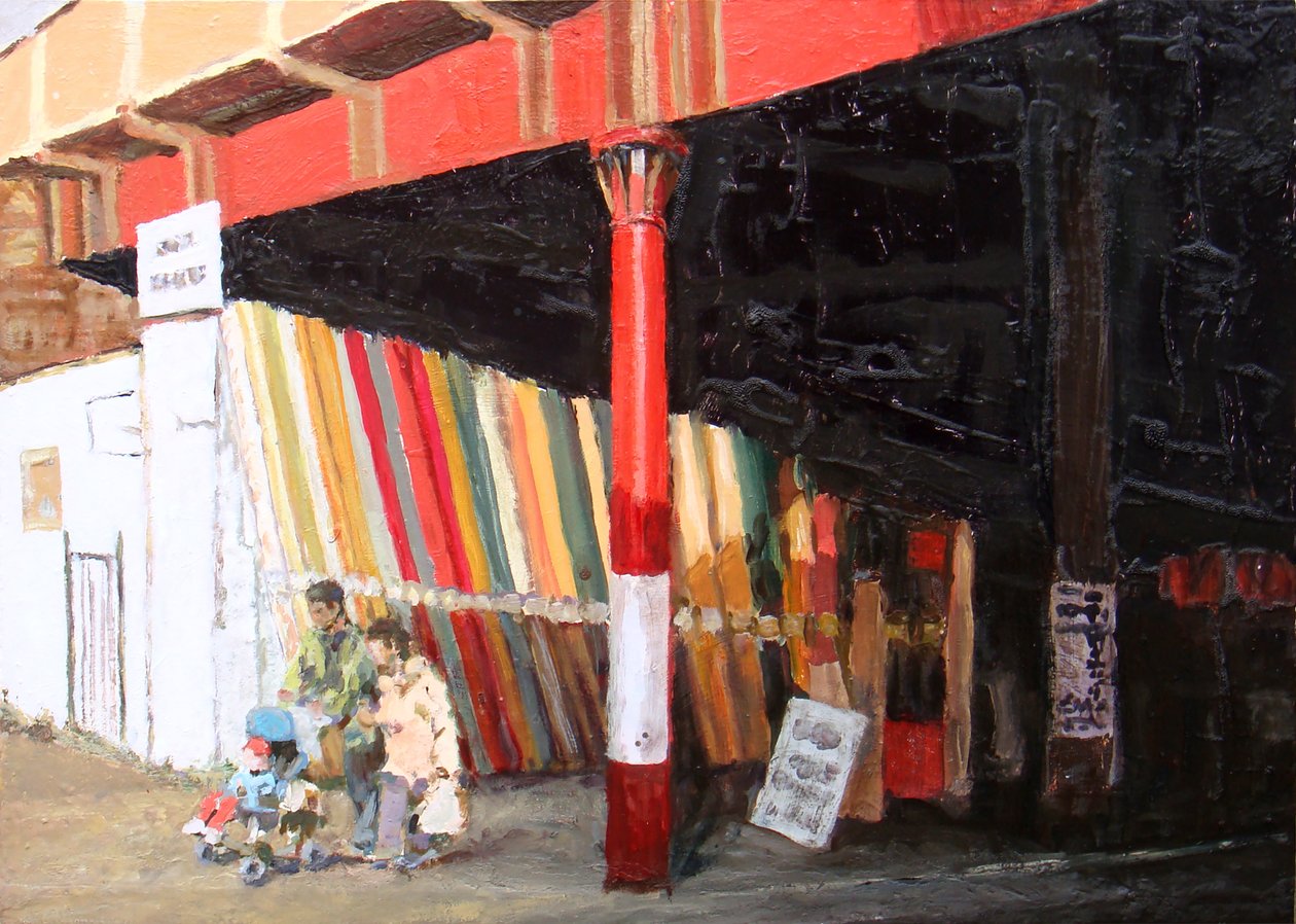 Matot, 2008 (öljy kartongille) tekijältä Trevor Burgess