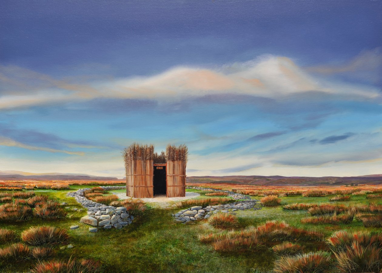 Beduiinimökki Derbyshiressä, 2012 tekijältä Trevor Neal