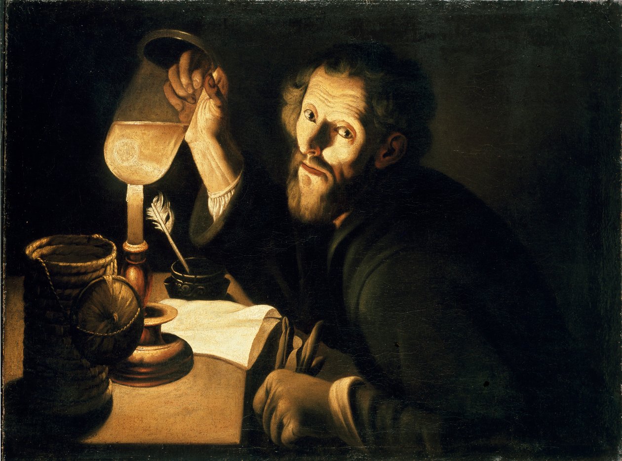 Lääkäri virtsanäytteen kanssa, c1630-1633 tekijältä Trophime Bigot