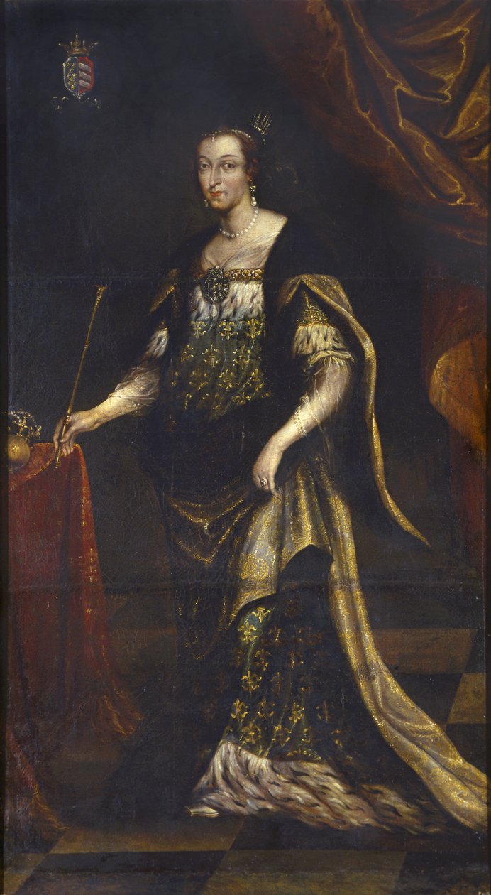 Puolan kuningatar Jadwiga, noin 1676 tekijältä Trycjusz