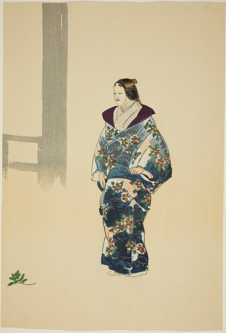 Tomonaga, sarjasta "One Hundred No Dramas (Nogaku hyakuban)". tekijältä Tsukioka Kogyo