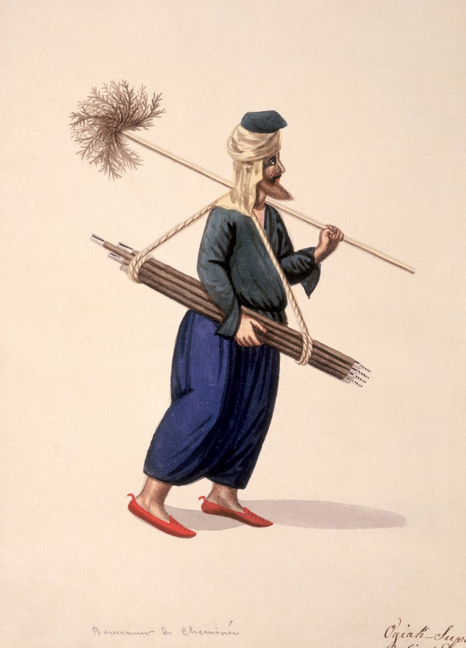 Lakaisu, ottomaanien aika, 1700-luvun kolmas neljännes (wc paperilla) tekijältä Turkish School