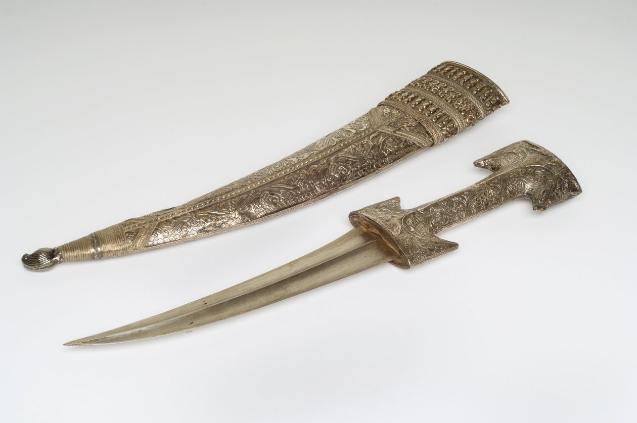 Jambiya Dagger (hopea) tekijältä Turkish School