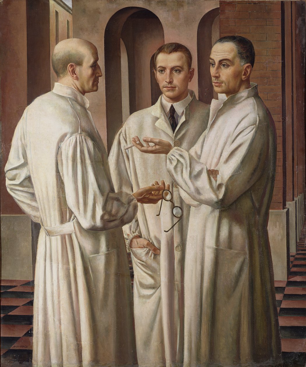 Kolme kirurgia, 1926 tekijältä Ubaldo Oppi