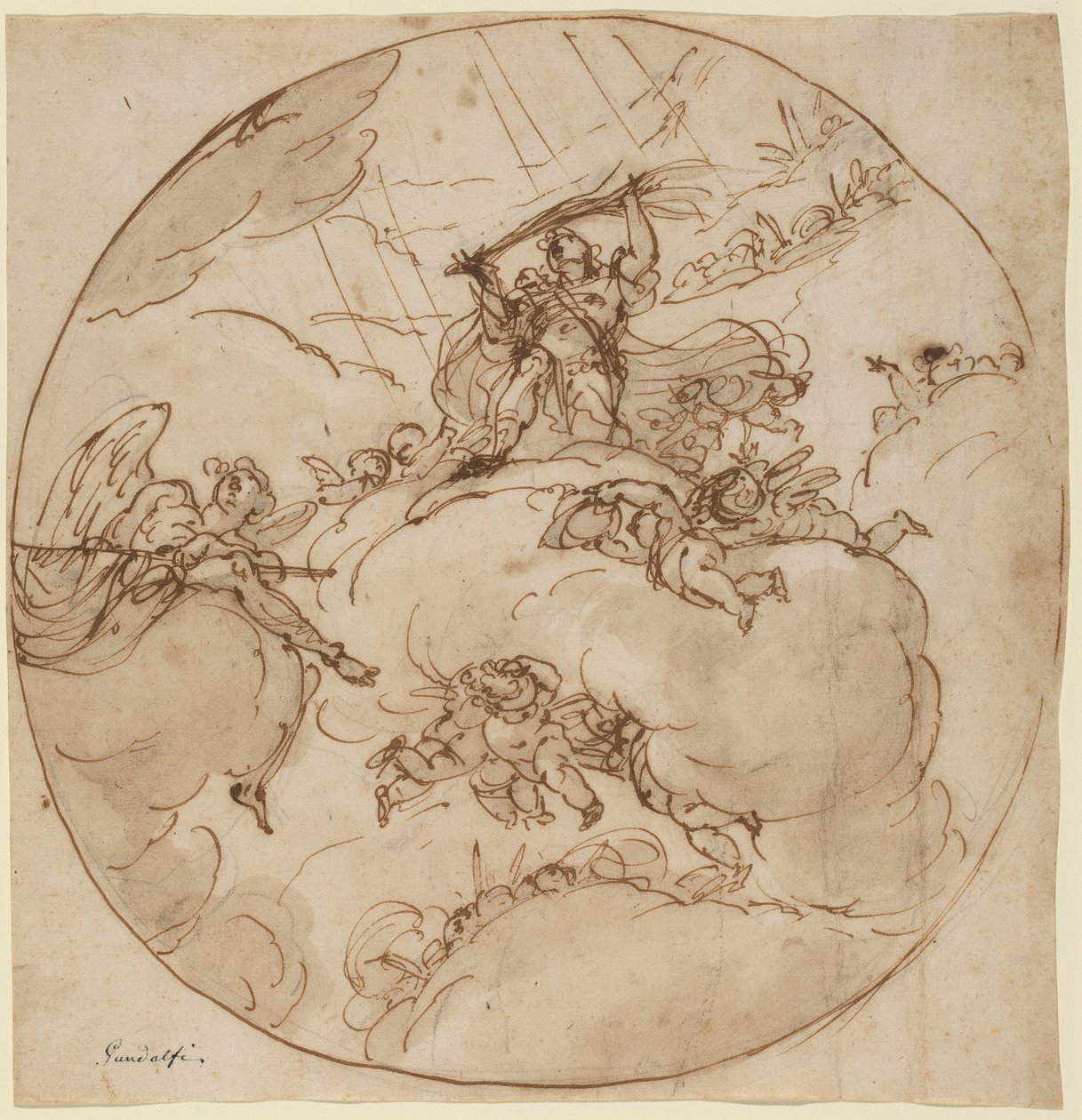 San Vitalen apoteoosi tekijältä Ubaldo Gandolfi