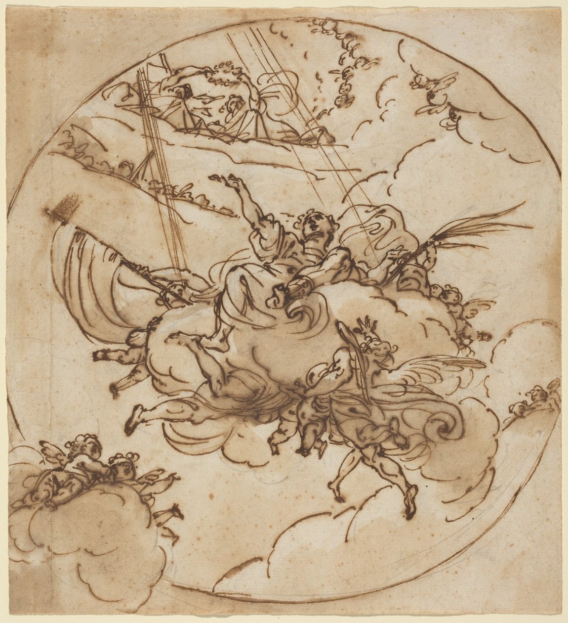 San Vitalen apoteoosi tekijältä Ubaldo Gandolfi