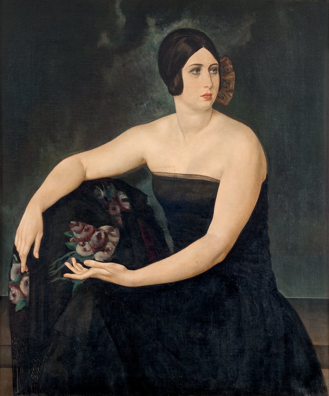 Naisen muotokuva, 1924. tekijältä Ubaldo Oppi