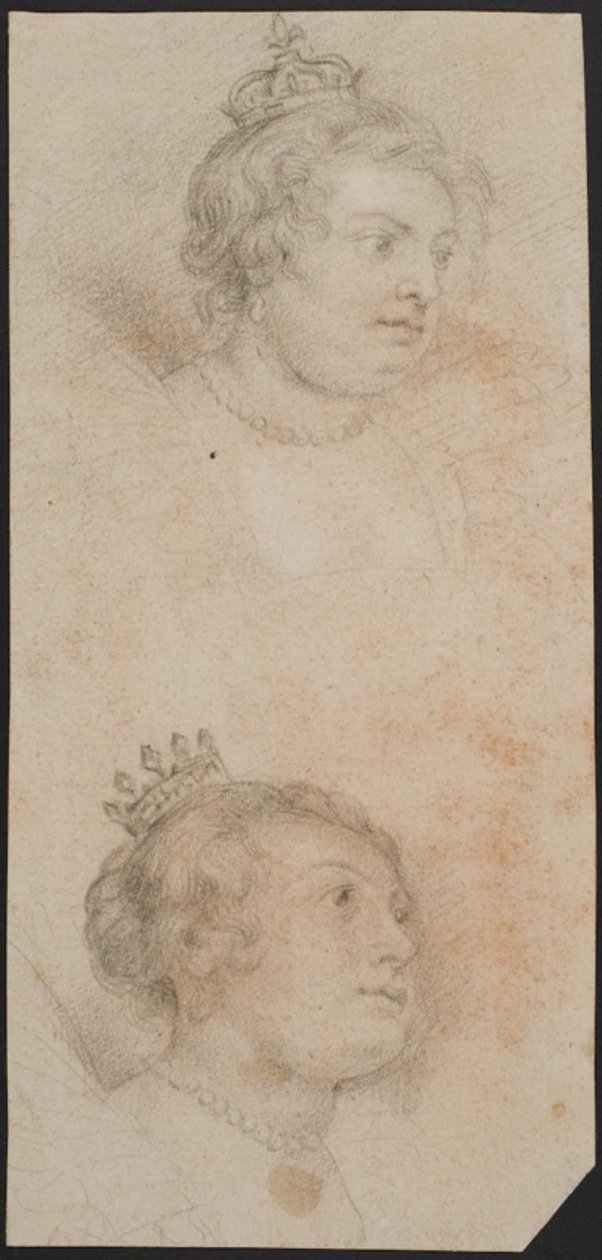 Figuuritutkimuksia aiheesta "The History of Mary of Medici" tekijältä Ubekendt