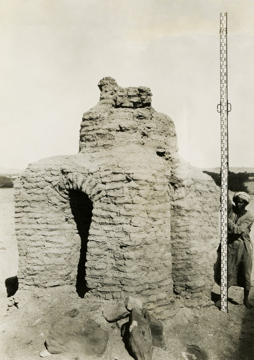 Kristillinen hauta hautausmaalla, Qasr Ibrim, Egypti, valokuvaaja Ugo Monneret de Villard. tekijältä Ugo Monneret de Villard