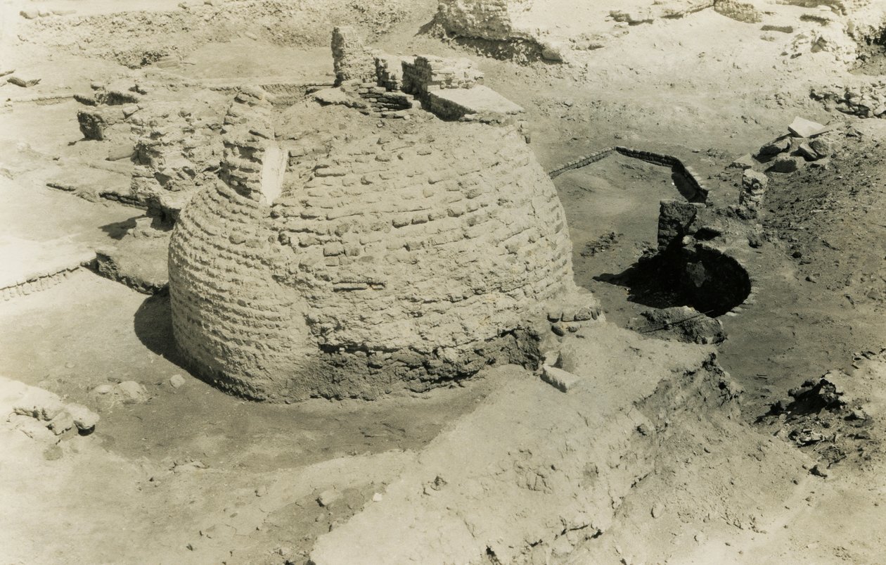 Kupolirakennus, al-Fustat, Egypti, valokuvaaja Ugo Monneret de Villard. tekijältä Ugo Monneret de Villard