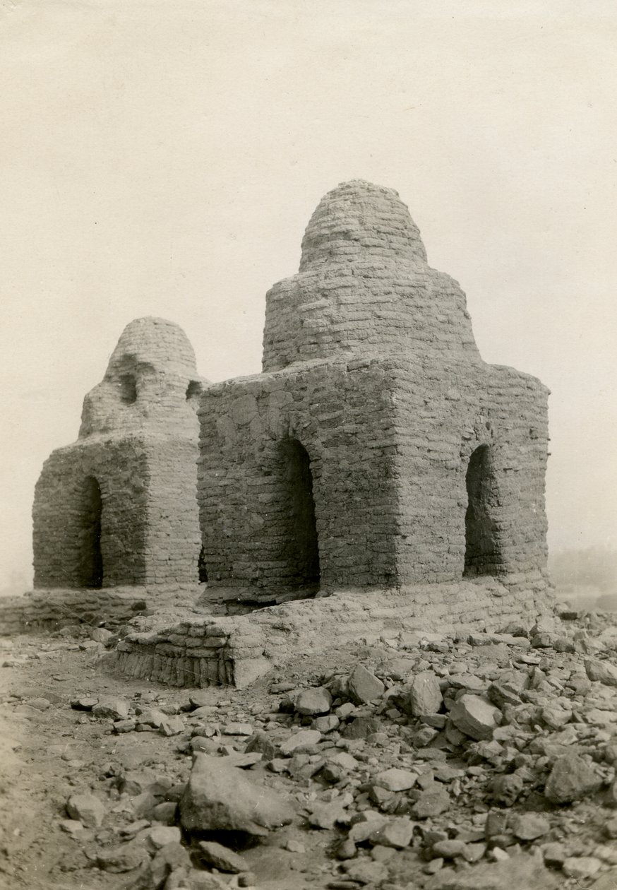 Kupolihauta, Agargia, Sudan, valokuvaaja Ugo Monneret de Villard. tekijältä Ugo Monneret de Villard