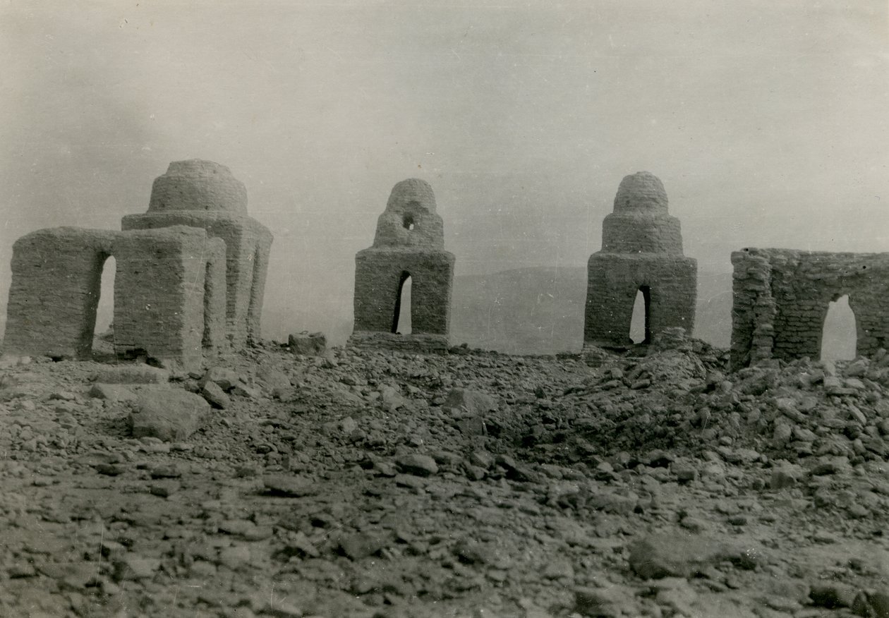 Kupolihauta, Agargia, Sudan, valokuvaaja Ugo Monneret de Villard. tekijältä Ugo Monneret de Villard