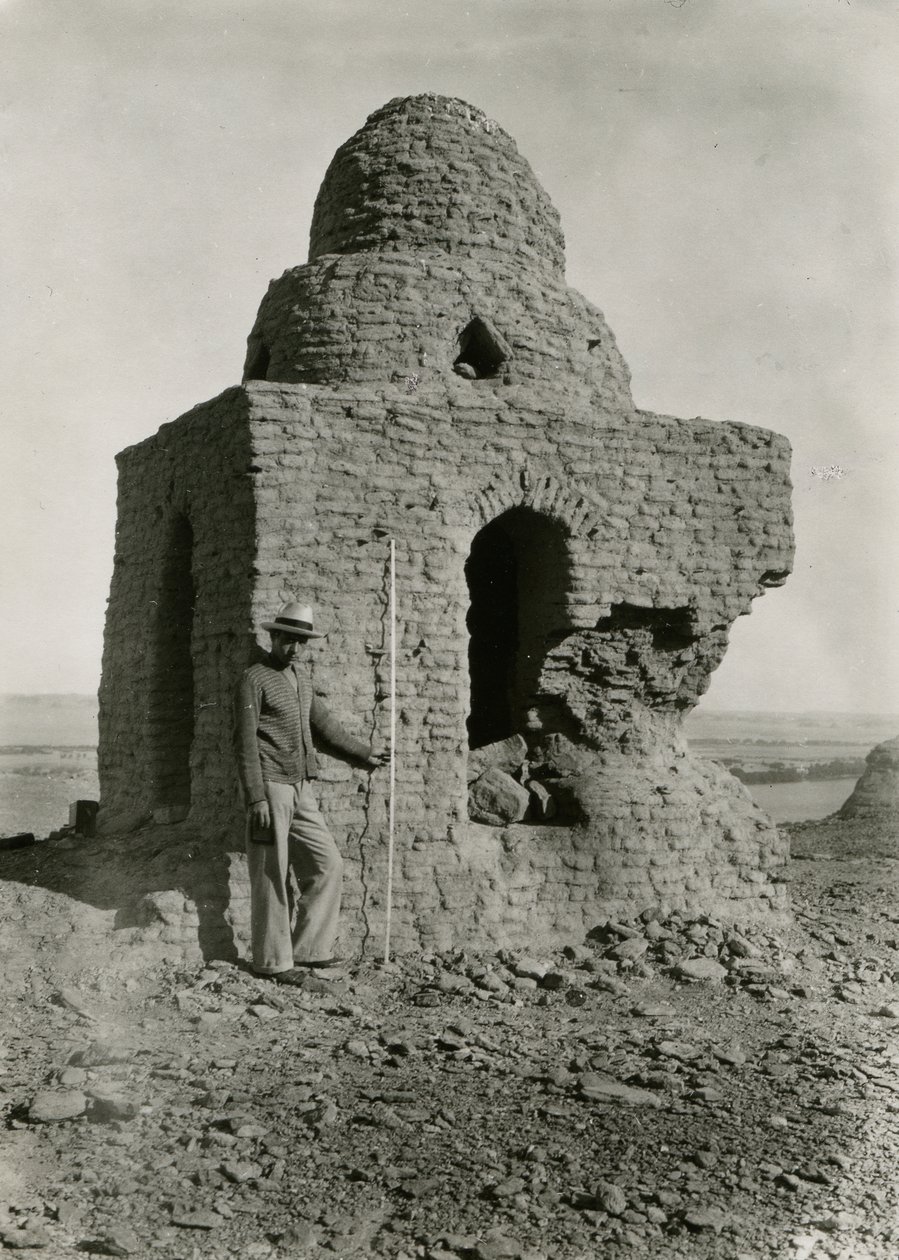 Suuri hauta, hautausmaa, Qasr Ibrim, Egypti, valokuvaaja Ugo Monneret de Villard. tekijältä Ugo Monneret de Villard