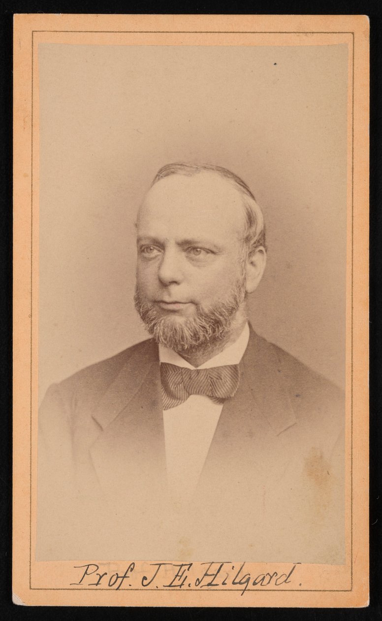 Julius Erasmus Hilgardin muotokuva 1825-1891, 1873. tekijältä Ulke Bros