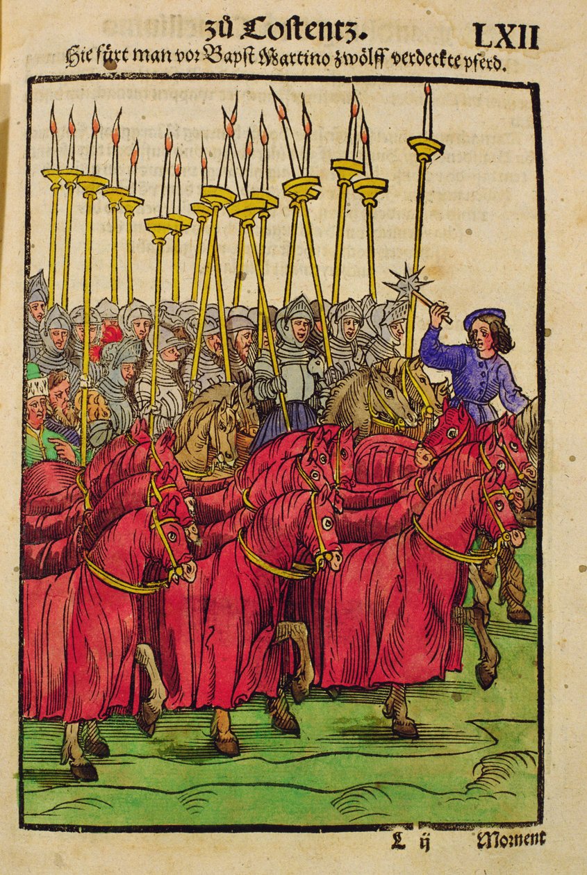 Konstanzin kirkolliskokous, "Chronik des Konzils von Konstanz" tekijältä Ulrich von Richental