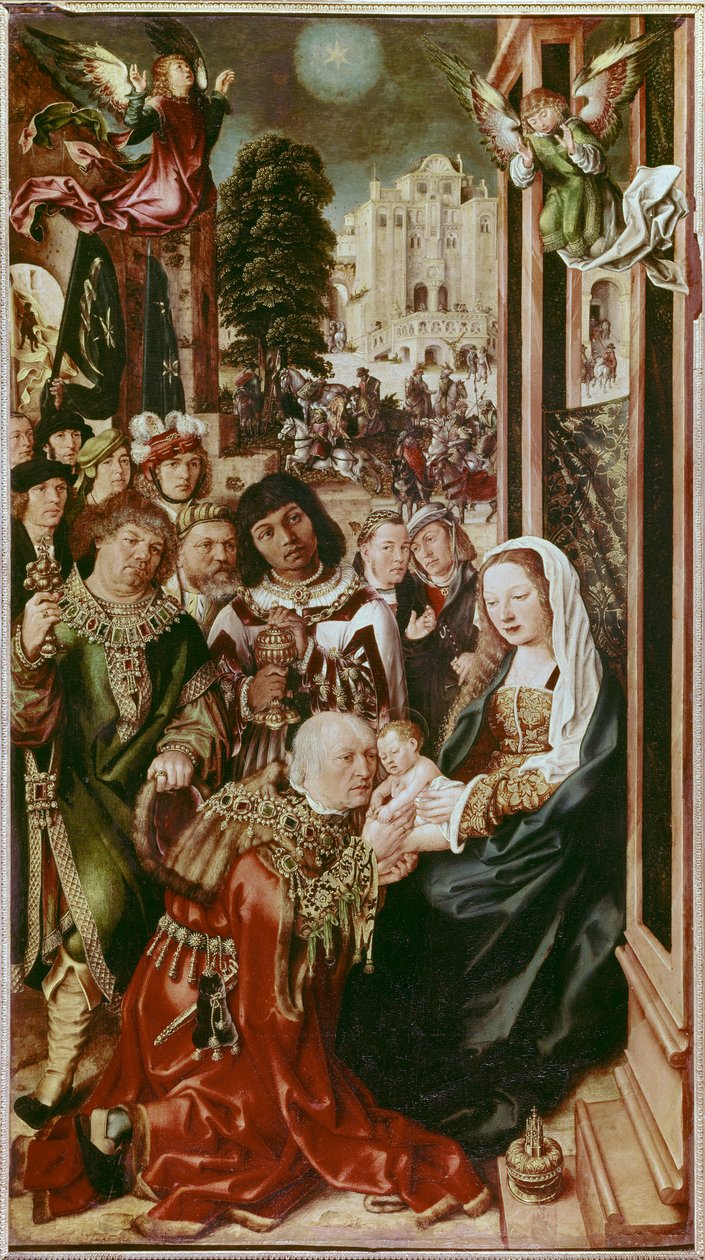 Ulrich Apt vanhemman (1460-1532) puumaalaus Maagien palvonta tekijältä Ulrich the Elder Apt