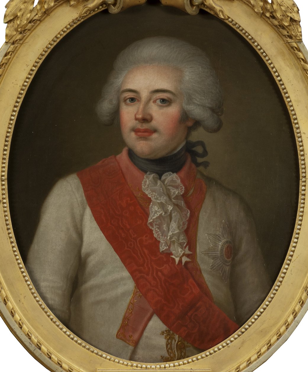 Frederic Eugene de Würtemberg - Pasch, Ulrika Fredrikan (1735-1796) muotokuva Frederick II Eugeneesta (1732-1797), Württembergin herttuasta. Öljy kankaalle, 1700-luvun puoliväli .. Mitat: 73x59 cm. Tukholman kansallismuseo tekijältä Ulrika Fredrika Pasch