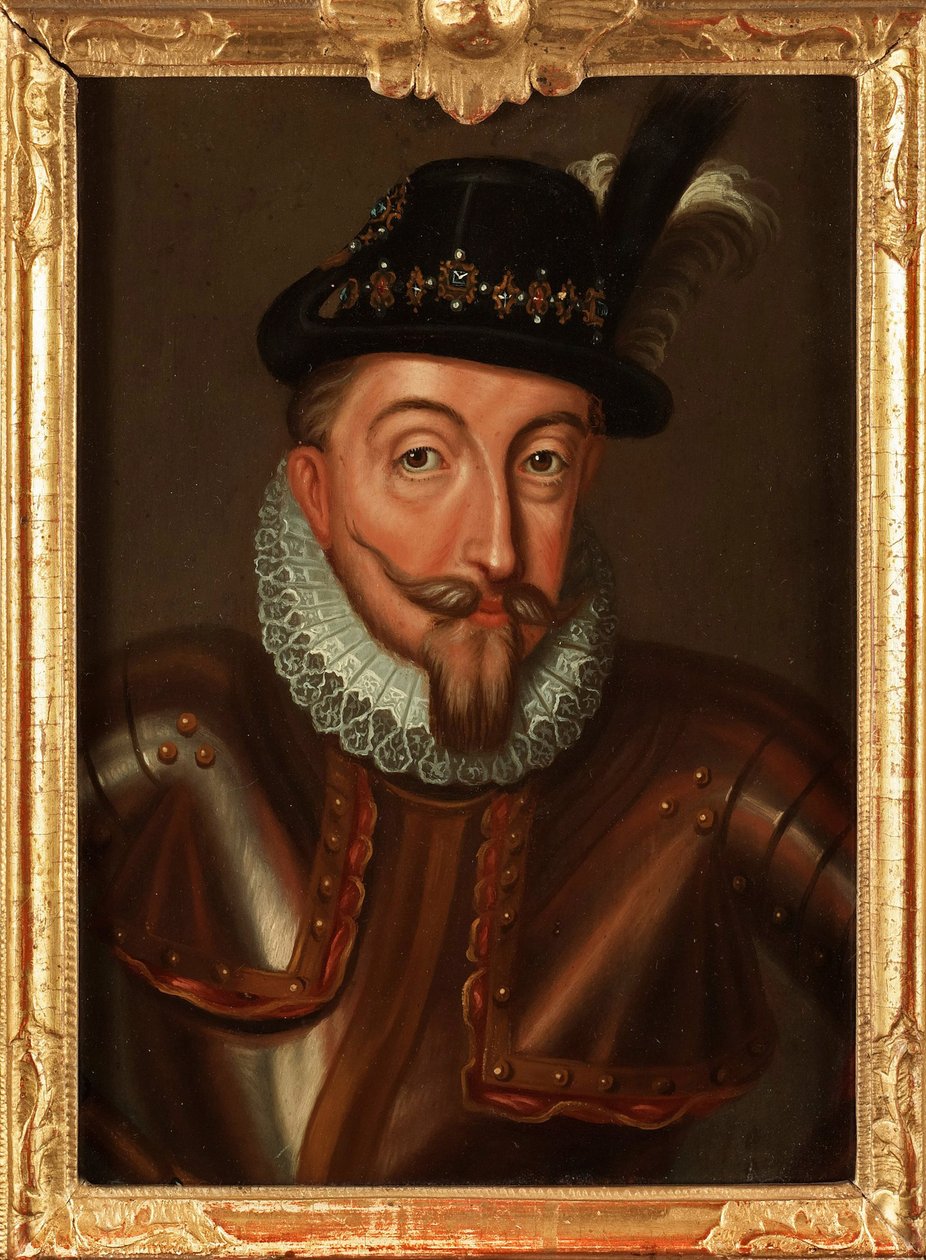 Sigismund III Vaasan (1566-1632) Puolan kuninkaan (1587-1632) ja Ruotsin (1592-1599) muotokuva - Pasch, Ulrika Fredrika (1735-1796) Sigismund III Vaasan, Puolan kuninkaan (1566-1632) muotokuva ), - Öljy puulle, 21,5x15,5 - Yksityiskokoelma tekijältä Ulrika Fredrika Pasch