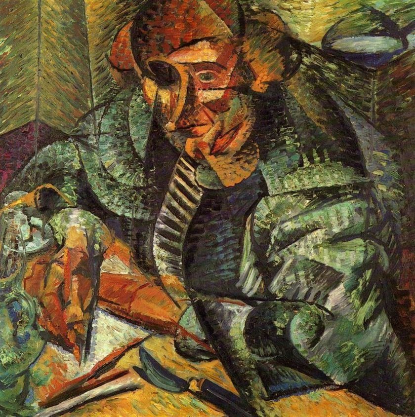 Lantigrazioso tekijältä Umberto Boccioni