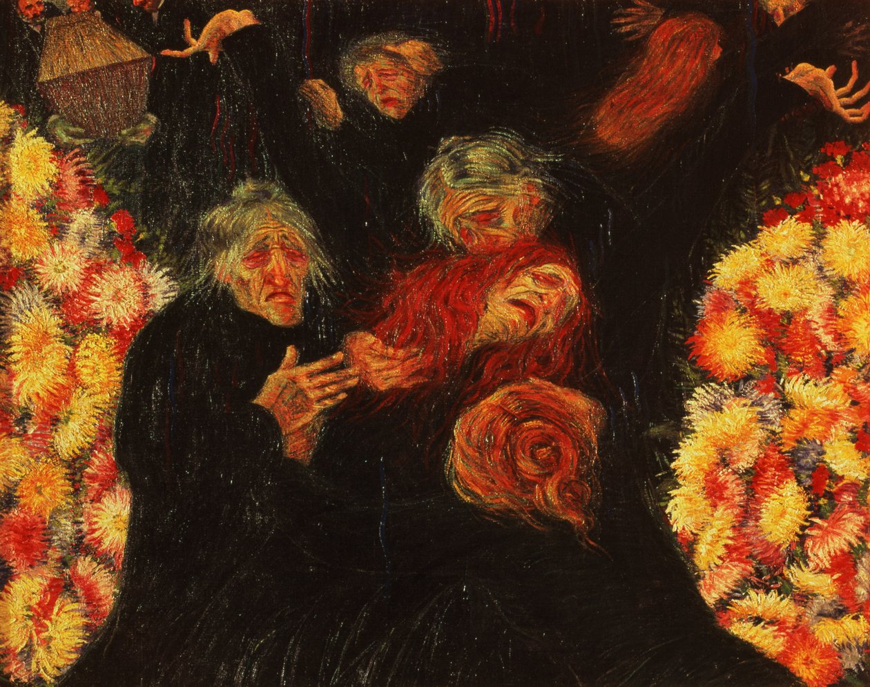 Suru, 1910 tekijältä Umberto Boccioni