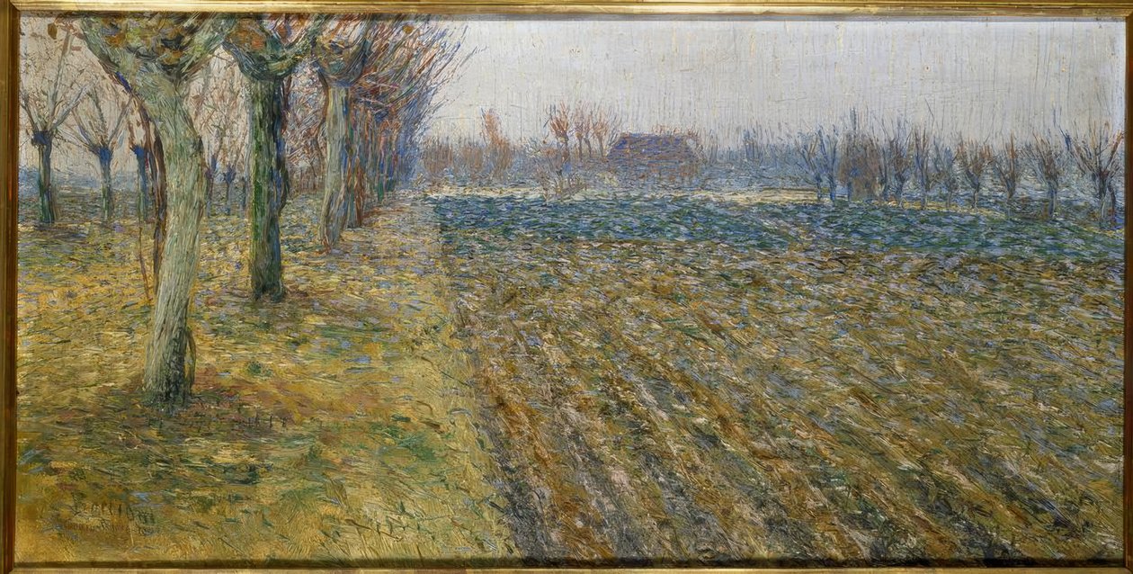 Paesaggio vicino Padovassa tekijältä Umberto Boccioni