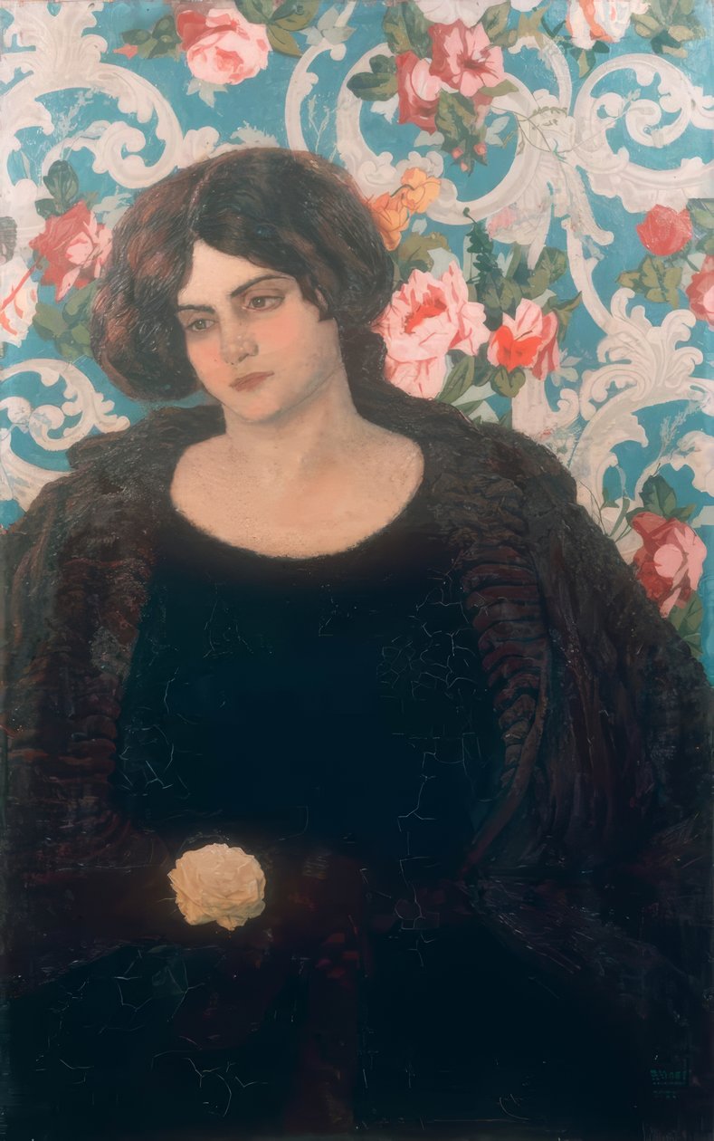 Bigia, taiteilijan nuorempi sisar tekijältä Umberto Boccioni