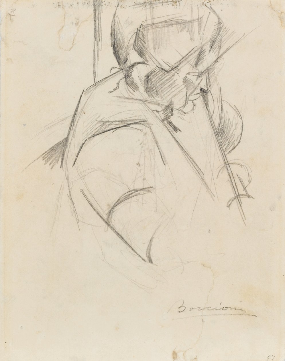 Äidin rintakuva tekijältä Umberto Boccioni