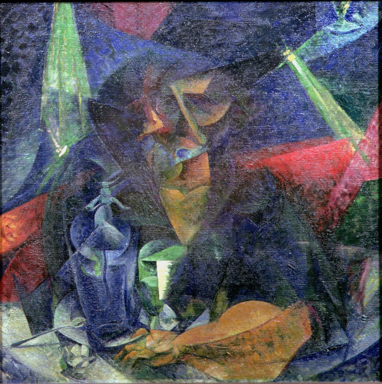 Koostumus naisen hahmolla tekijältä Umberto Boccioni