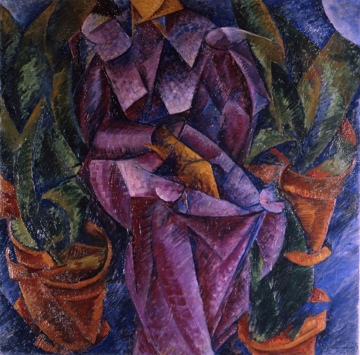 Spiraalikoostumus, 1913 tekijältä Umberto Boccioni